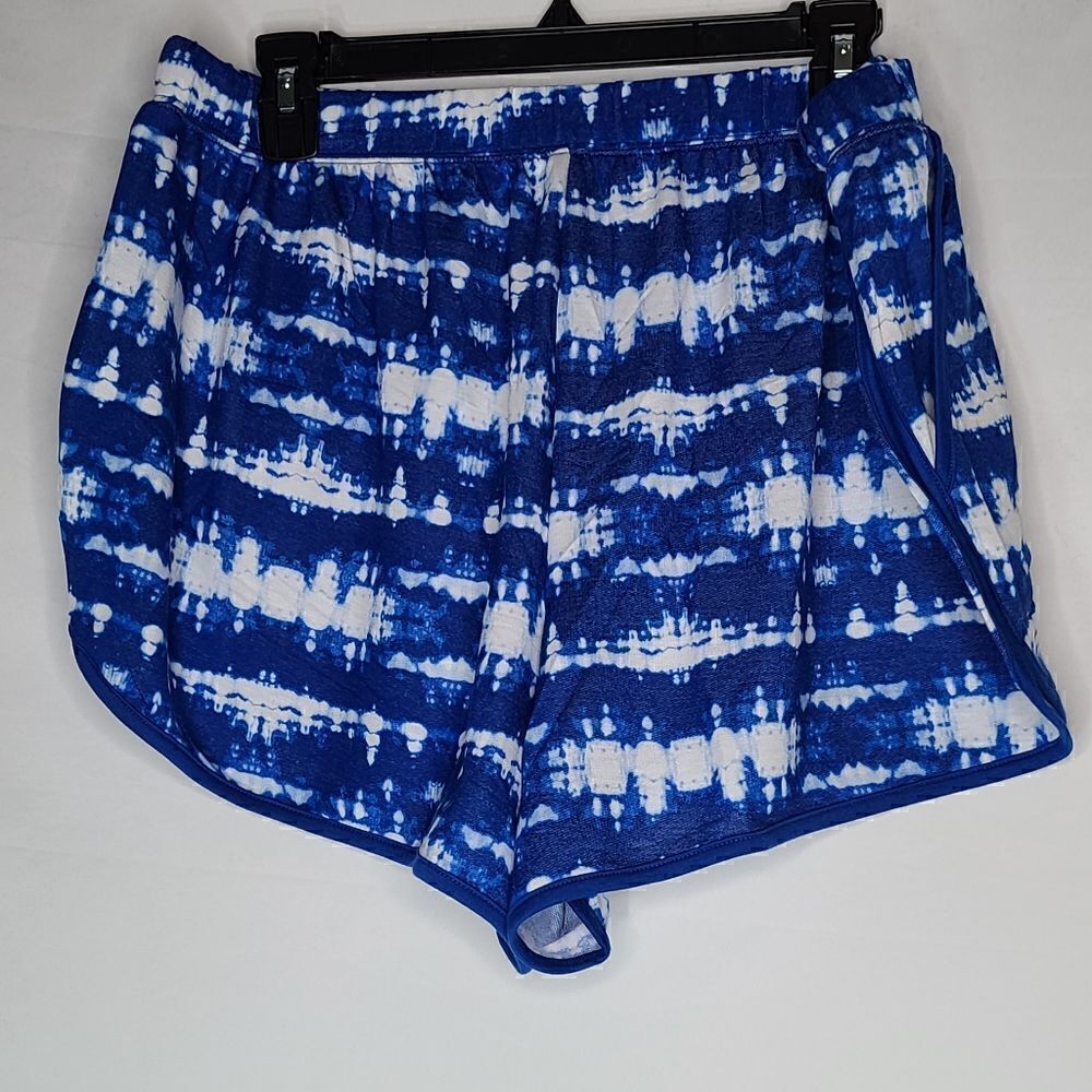 14W 16W Cacique Blue Tie Dye Sleep Short Dolphin - Picture 9 of 9